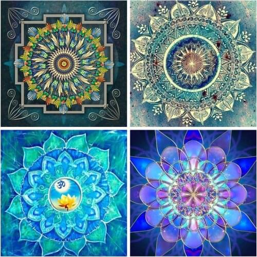 Diamond Painting Diamond embroidery 5d diy full square Oil Painting - diamond mosaic pictures of rhinestones buddha