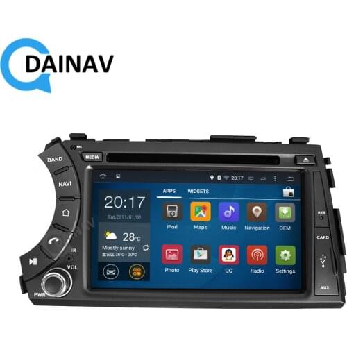 Android Car Autoradio Player FOR SSANGYONG Kyron Actyon Tradie Korando 2005 Car Radio 2 Din Multimedia DVD Player GPS Navigation