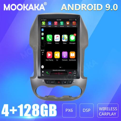 For Ford Ranger/Ford F250 2011+ Tesla Screen Android Px6 Car Multimedia Stereo Player Carplay GPS Navigation Head Unit DVD