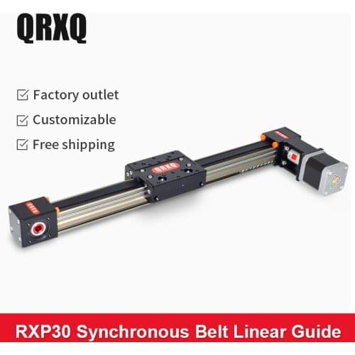 Free Shipped 100-2000mm Effective Stroke CNC Linear Guide Stage Rail Motion Slide Table Ball Screw Actuator Module 3D Printer