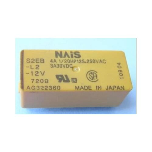 HOT NEW S2EB-L2-12V S2EB L2-12V S2EB-L2 12V S2EB-12V 12VDC DC12V DIP12