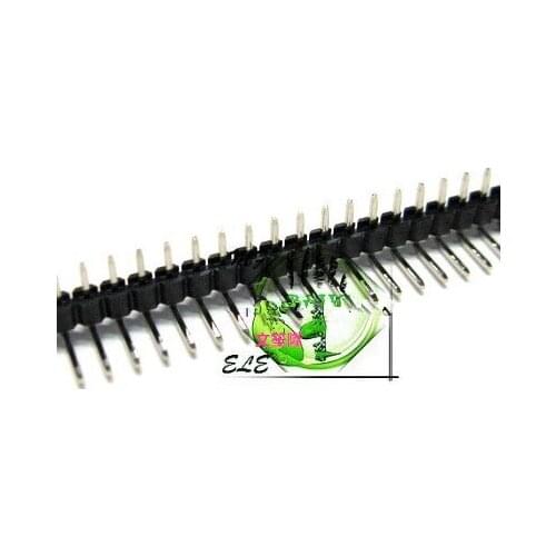 200PCS 2.0mm 1X40P Single Row 90 Degree Curved Needle Connector Pin Header 1 order