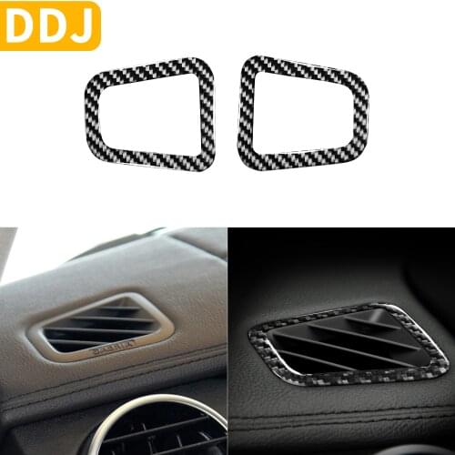 For Land Rover Discovery 4 LR4 D4 HSE GS XS Carbon Interior Accessories Dashboard Air Vent Outlet Frame Trim Modified Sticker