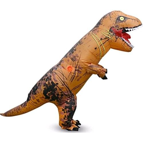 Jurrasic World Cosplay Costume Halloween Inflatable Dinosaur Costume Suit Christmas Costumes For Boy Girls Adult Kids