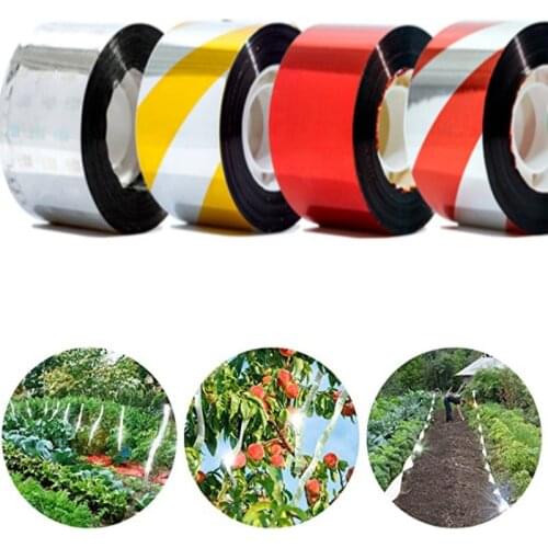 45-105m Anti Bird Tape Bird Scare Tape Audible Repellent Fox Pigeons Repeller Ribbon Tapes for Pest Control