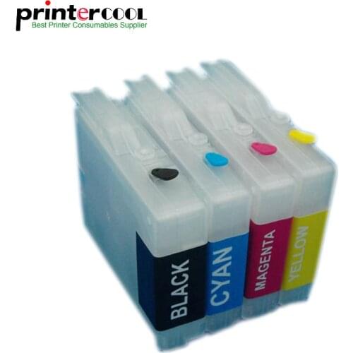 Einkshop Refillable Ink Cartridges for Brother LC51 LC57 LC37 LC960 LC970 LC10 LC1000 MFC 240CN 440CN 3360C 5460C printer