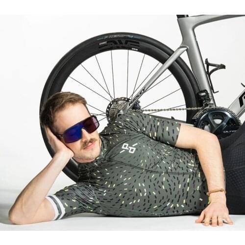 Khaki Cycling Jersey Men 2021 Summer Team PLTN Best Sell Apparel MTB Cycle Racing Wear Road Bike Short Sleeve Sport Riding Shirt