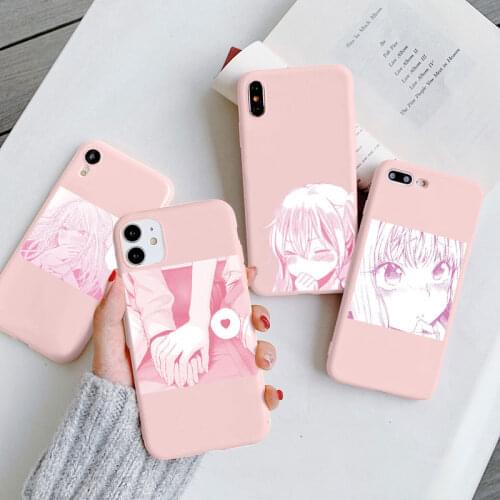 Cartoon Girls Soft TPU Phone Case For iPhone 12 Mini 11 Pro X XS Max XR 10 8 7 6 6s Plus 5 5S SE 2020 Silicone Cover Coque Funda