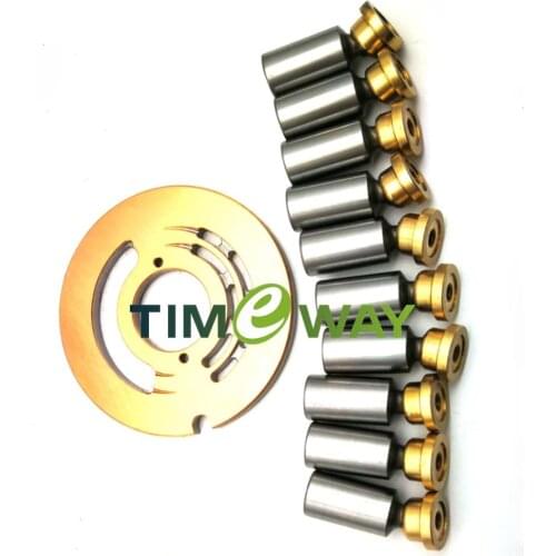 Nachi PVD-00B 14P 15P 16P Mini Excavator Pump Spare Parts Valve Plate Pistons