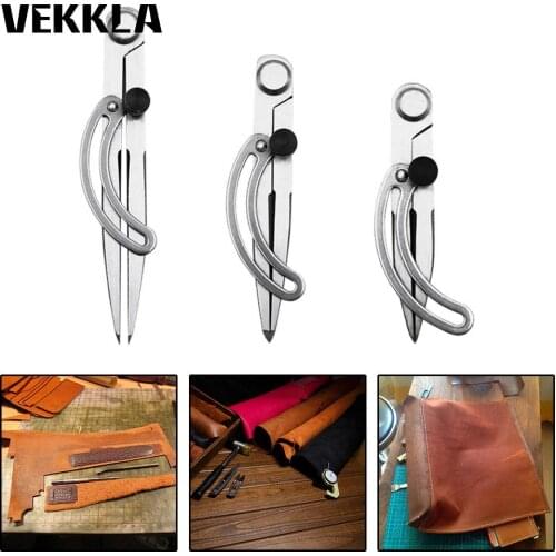 Newest Woodworking Spacing Gauge Snap Fitters Draw Compasses Carbon Steel Edge Trimmer Tools Circle Line Hand Tool