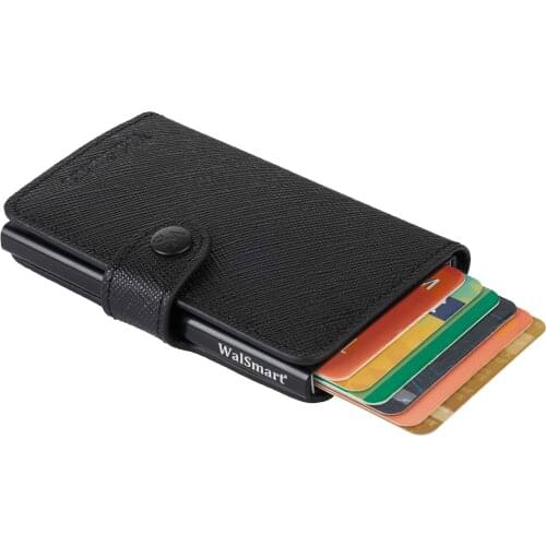 WalSmart Mini New Safiano Smart Leather Wallet