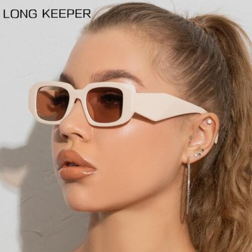 Fashion Polygon Square Sunglasses Women Brand Vintage Travel Small Rectangle Sun Glasses Female Shades UV400 Eyewear Driving New