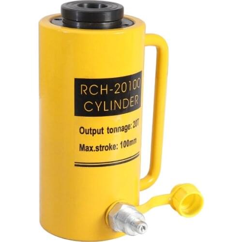 Hollow Hydraulic Cylinder RCH-20100 Output 20 Tons Stroke 100mm
