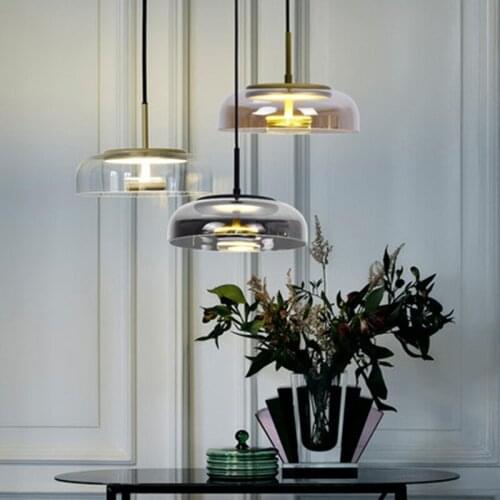 Post-modern Luxury Glass Chandelier Lights Nordic Style Creative Bar Lustres Pendentes Lamp Living Room Hanglamp Decor Fixture