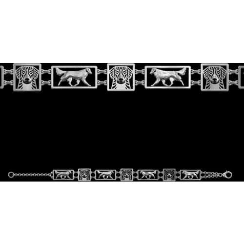 Adjustable Nova Scotia Duck Tolling Retriever square frames Bracelet Pet dog Jewelry free ship