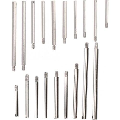 Pro Metal 10 Sizes Watch Band Strap Screw Set Anti Corrosion Watch Repair Tool Accessories With Storage Box For Watchmaker