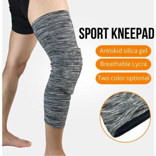 Lengthen 1Pair Crashworthy Knee Pad Protect Patella With Sponge Ultrathin Material Fits Skin Reduce Discomfort During Exercise