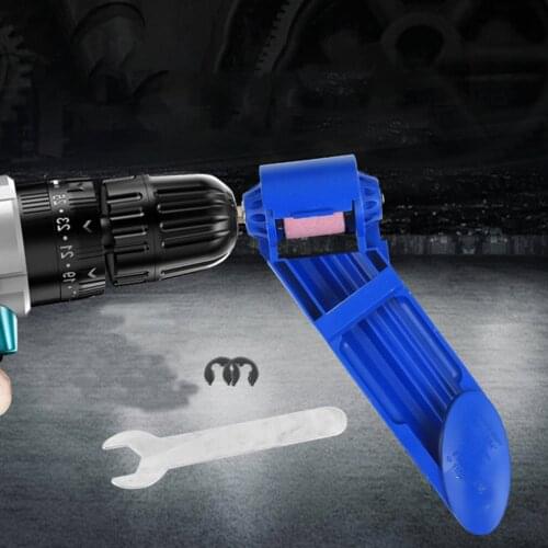 1set Portable Drill Bit Sharpener Corundum Grinding Tools For Drill Sharpener Wheel Power For Grinder Tool C9C3