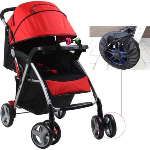 1Pc Useful Baby Stroller Dustproof Oxford Wheel Covers Keep Clean Wheelchair Protective Cover for Baby Cart Stroller Accessories
