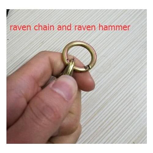 1pcs raven chain and raven pendant