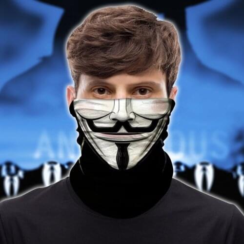 100% Seamless Bandana Headwear Hiking Cycling Scarf Women Camping Face Mask Ski Neck Warm Braga Cuello Men Running Face Shield