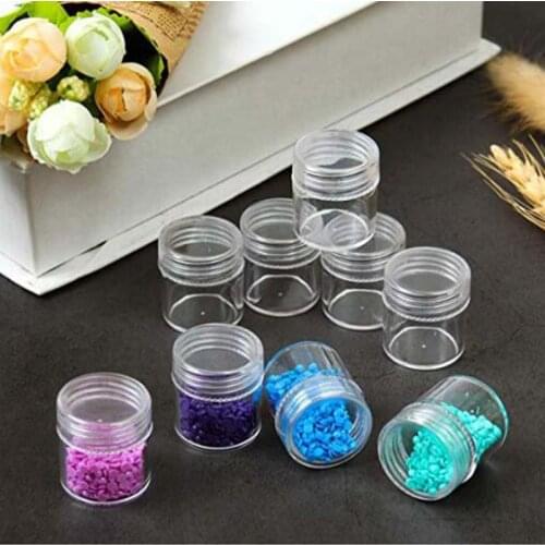 12/60 Bottles Diamond Painting Accessories Container Bottles Diamond Painting Tools Crystal Bead Storage jar