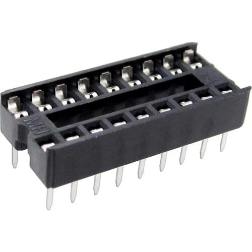 20pcs 18 pin DIP IC Sockets Adaptor Solder Type Socket 18p