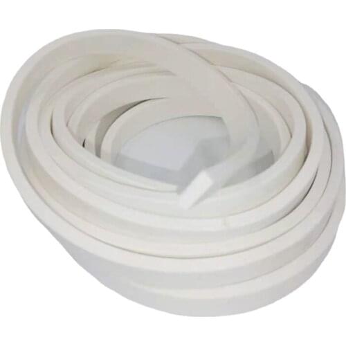 5m 5x15mm Food grade non-toxic tasteless silicone foam sponge medical sealing strip waterproof strip high temperature resistance
