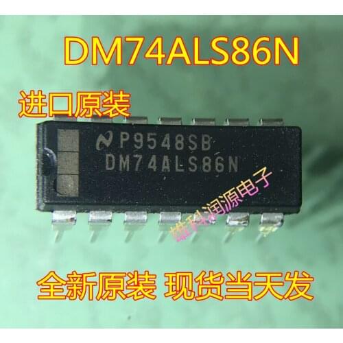 5pieces DM74ALS86N 74LS86N DIP-14