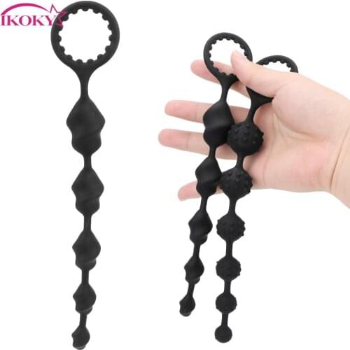 Butt Plug Prostata Massage Sex Toys for Woman Man Anal Plug Adult Anus Masturbation Silicone Small Anal Beads Balls