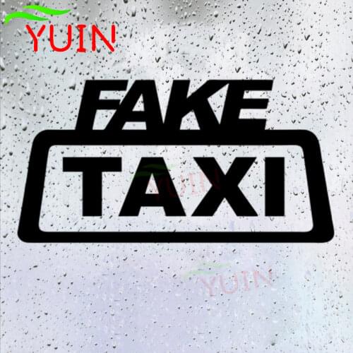 Car Sticker Motorcycle Decals Taxi Funny Stickers Creative PVC Window Bbmper Decorative Accessories Waterproof Decal 17*9cm
