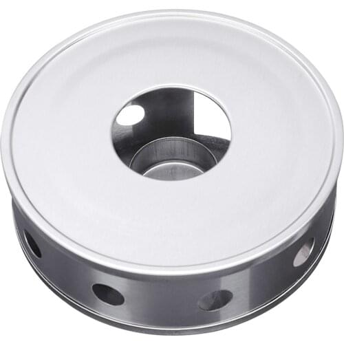 Stainless Steel Warm Tea Milk Coffee Teapot Heating Base Warm Tea Heater Stove Camping Household Items Tools