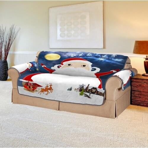Santa Claus Moonlight OK double seat Hot sofa cushion cover