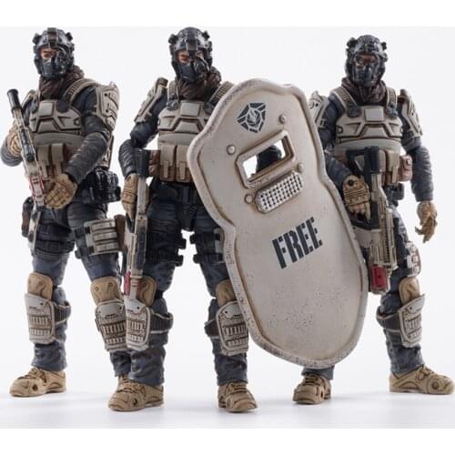 3PCS/Set) JOYTOY 1/18 action figures Free Truism 15th Moon Wolf Fleet military soldier figure model toys collection toy