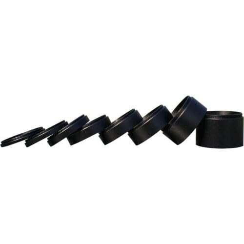 M48X0.75 Focal Length Extension Tube Kit 3/5/7/10/12/15/20/30mm for Astronomical Telescope Photography T2 Extending Ring