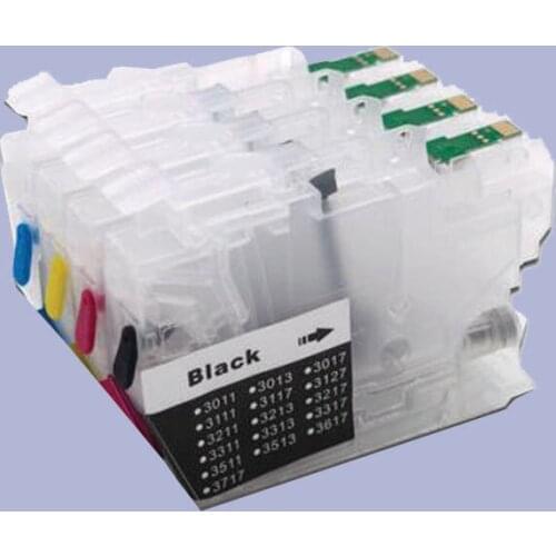 YOTAT Refillable LC3311 LC3313 ink cartridge LC3311 LC3313 for Brother DCP-J772DW MFC-J491DW MFC-J890DW