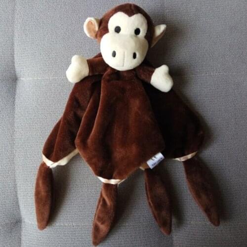 Rabbits Comforter Gift Toddler Blanket Plush Snuggle Elephant Soft Puppet Sheep Infant Newborn Covers Baby Toy