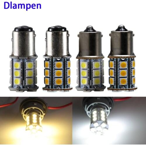 S25 1156 BA15S 1157 BAY15D canbus 12V 24v 3W led Headlight light Auto Front bulb Brake Lights Turn single Parking Lamp smd 5050