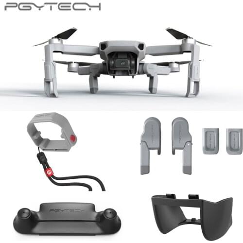 PGYTECH For DJI Mavic Mini Propellers Protector Holder Adjustable Lanyard Landing Gear Lens Hood Control Stick Protector