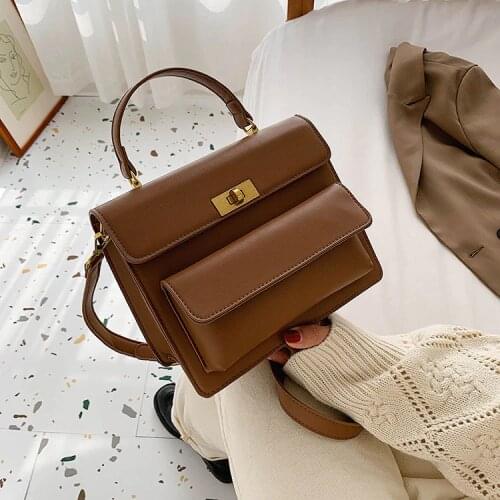 HOT Design Large-capacity Handbags 2021 New Fashion Messenger Bag Texture Portable Square Bag