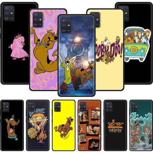 Scooby Cartoon Doo Fundas For Samsung Galaxy A70 A52 4G A12 Case Phone Cover Soft For Samsung A72 A10S A20E A50 A40 A32 5G Coque