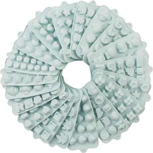 Silicone 3d Chocolate Molds Cake Bakeware Baking Tools Cake Decorating Tools Fondant Candy Silicone Cake Mound DIY Mould