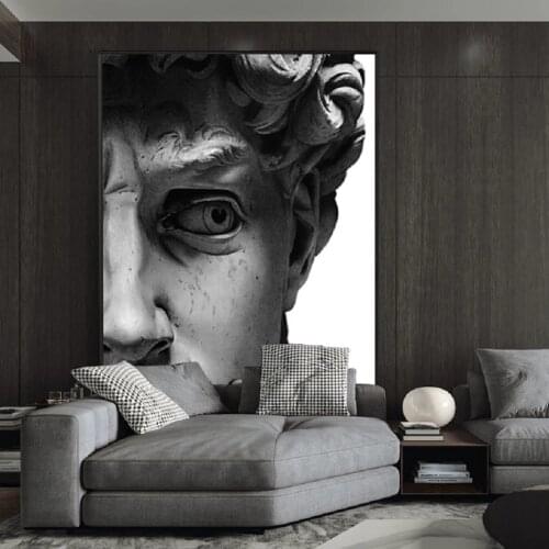 Modern Art David Sculpture Painting Poster Prints HD Pictures Printed on Canvas Used for Room Home Aesthetics Decor Wall Art