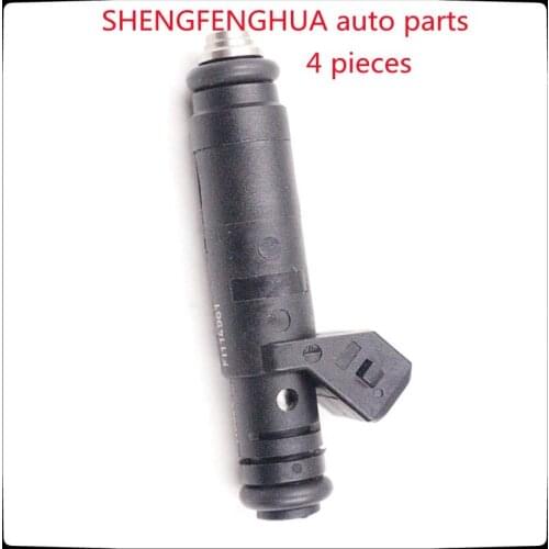 SHENGFENGHUA Fuel Injector Fits For Honda BMW V-W High Quality 4pcs New OEM FI114961
