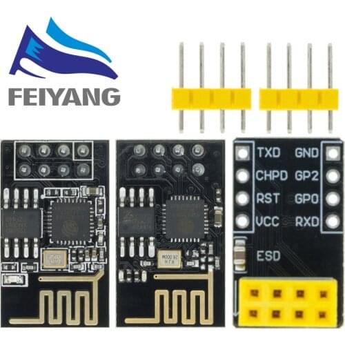 1PCS ESP-01 ESP-01S ESP8266 serial WIFI model Authenticity Guaranteed,Internet of thing