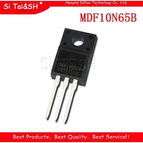 10pcs/lot MDF10N65B TO-220F MDF10N65 TO-220 10N65 10N65B new original