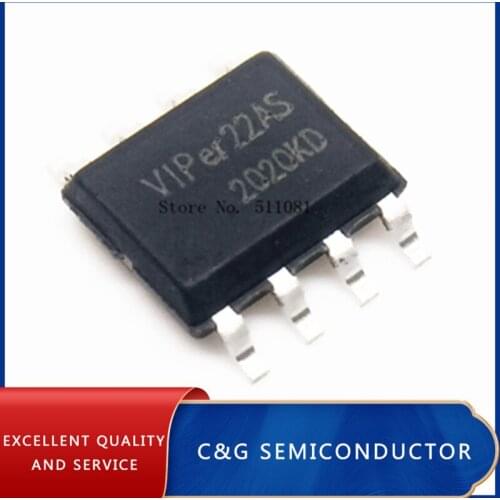 20PCS VIPER22A SOP-8 VIPER22AS