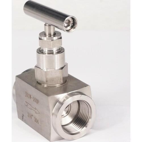 320 Bar 3/4" BSP Female 304 Stainless Steel Flow Control Shut Off Valve Water Gas Oil Fuel