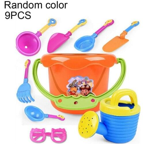9 Pcs/set Beach Toy Childrens Beach Water And Sand Toy Car Set Summer Outdoor For Boys And Girls Fun Beach Toys Random Color