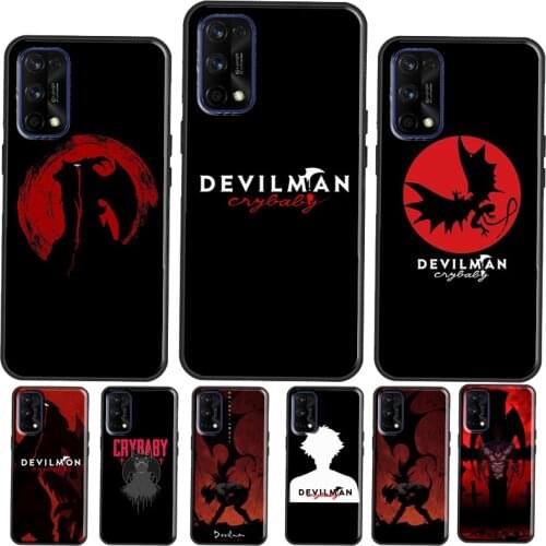 Devilman Crybaby Anime Cover For OnePlus 8T 7T Nord 7 8 Pro Phone Case For Realme 7 Pro 6 X7 X2 C3 C11 C15 V15